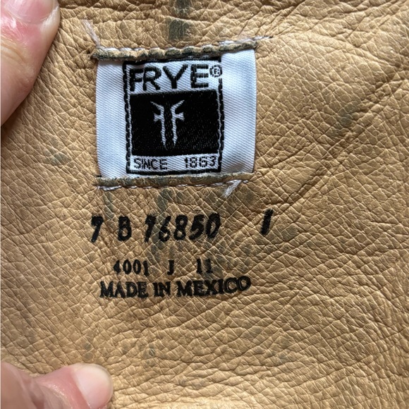 Vintage Red Frye Harness Boots - Picture 7 of 7